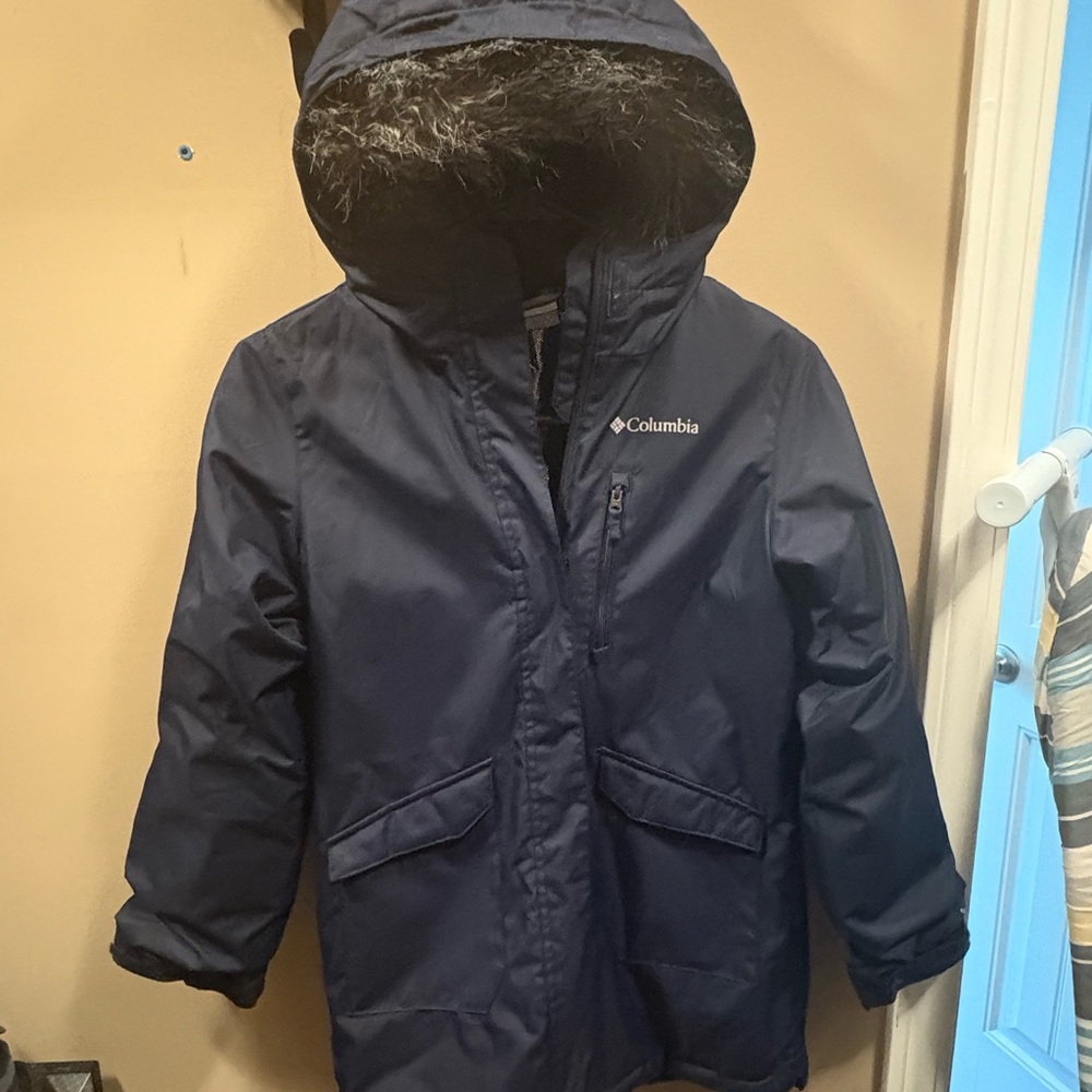 Columbia Kids Dark Blue Puffer Jacket